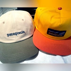 2 brand-new Patagonia hats. Tags still on.